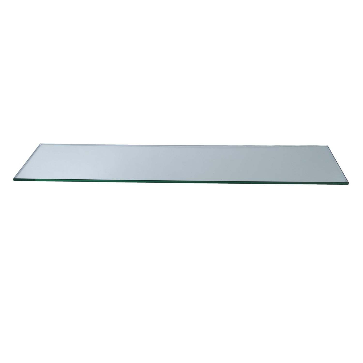 Clear 12″ x 48″ Rectangle Tempered Glass By Spancraft Glass
