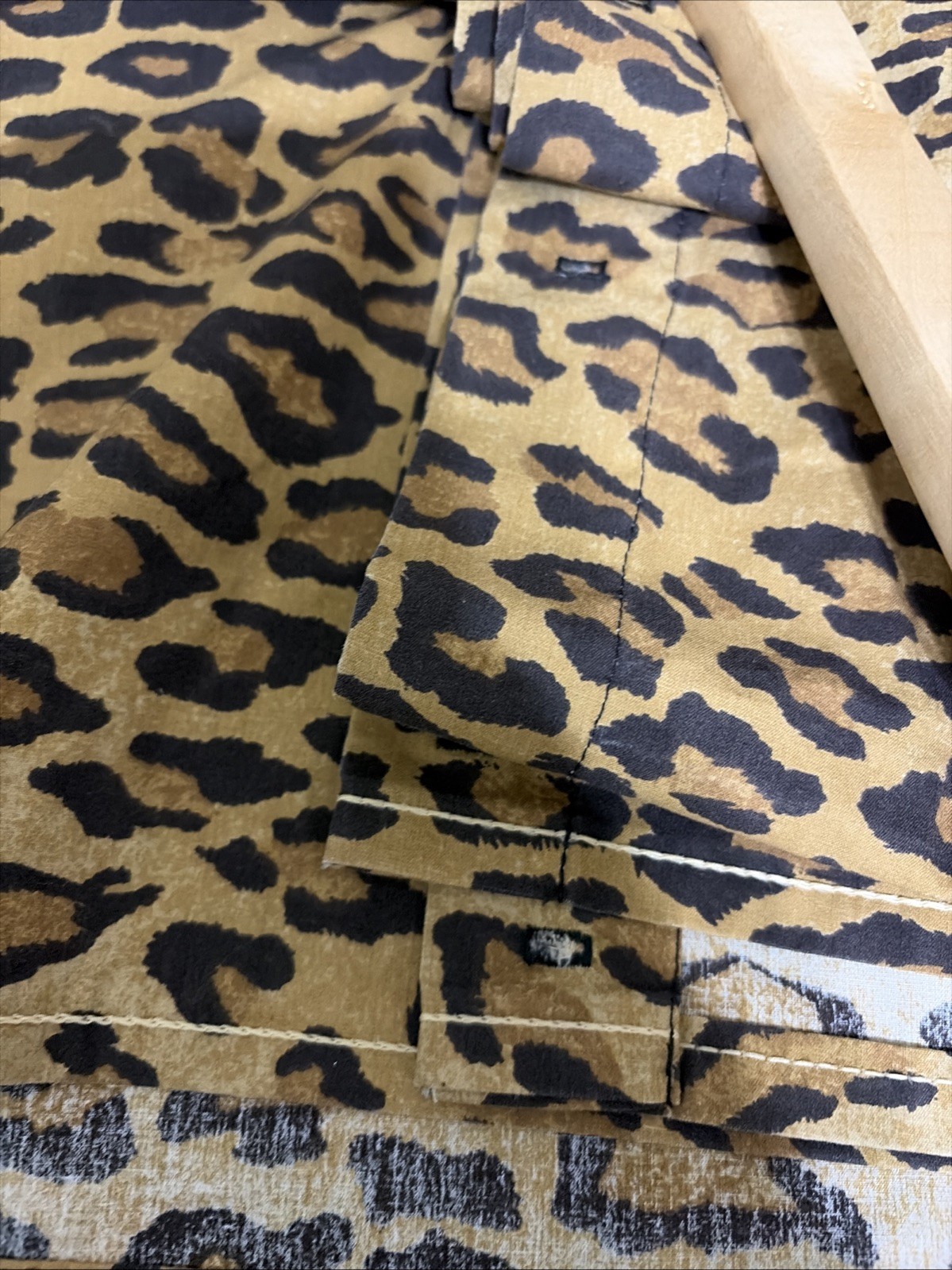 Ralph Lauren Aragon Curtain Panel Leopard 77 in x 68 in Custom Made