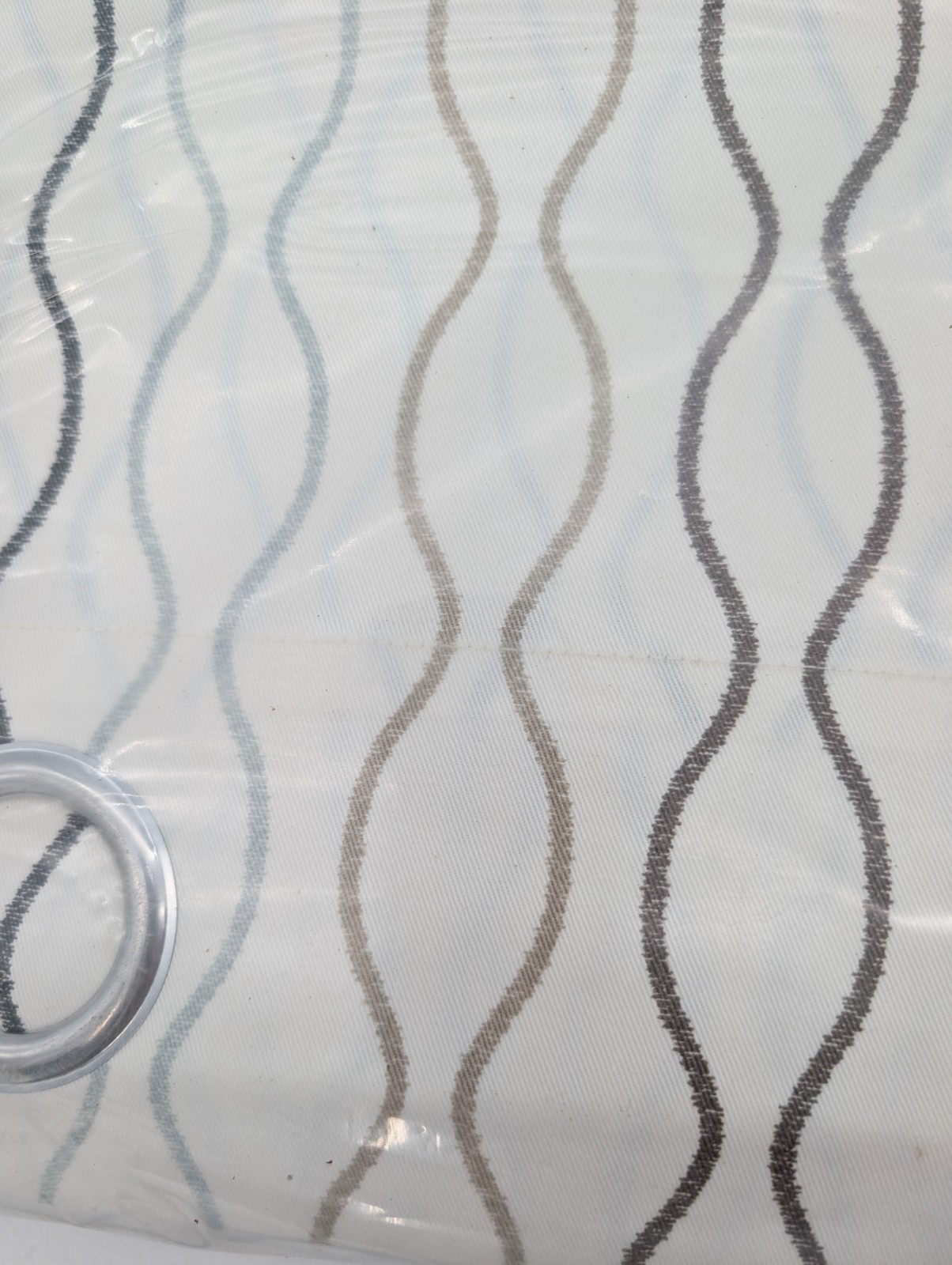 NEW & SEALED! IKEA Henny Rand (x2) Curtain Panels 57″ x 98″ Geometric 403.157.10