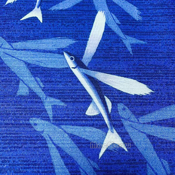 New Japanese Noren Doorway Curtains Room Doorway Divider Blue Lucky Flying Fish