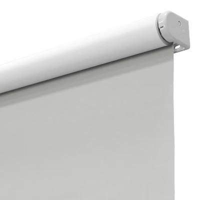 1pc 29″x72″ Blackout Roller Window Shade with Slow Release System Gray –