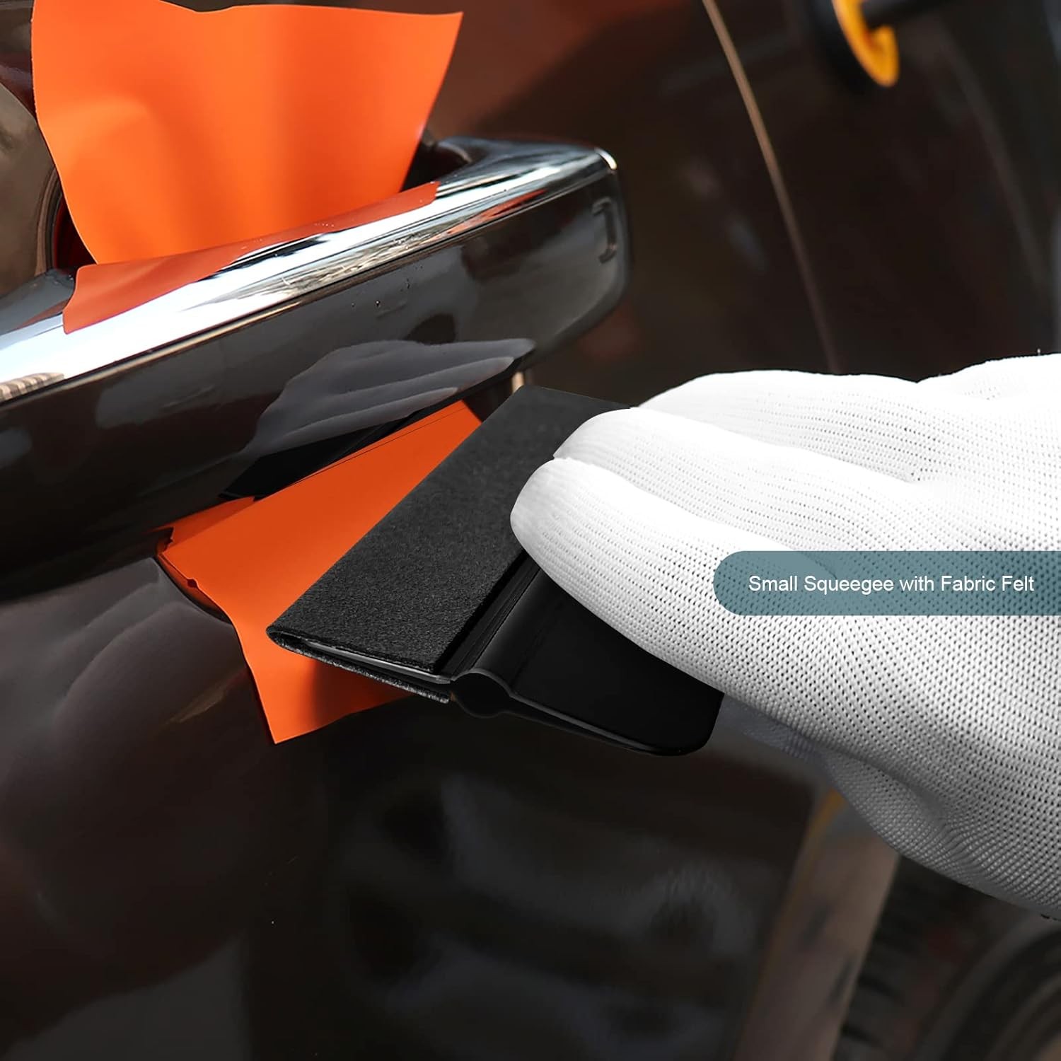Car Window Tint Installation Kit Vinyl Wrap Tools Felt Micro Squeegee Razor Knif
