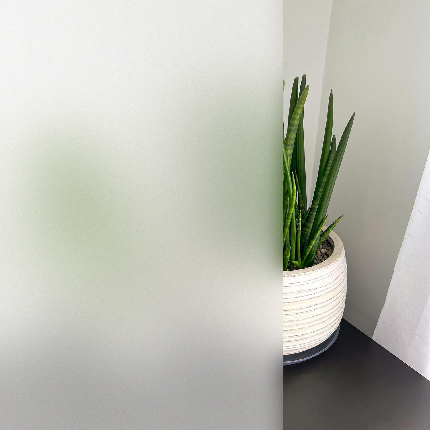 Frosted Window Privacy Film Heat Control UV Sun Blocking Glass Stickers