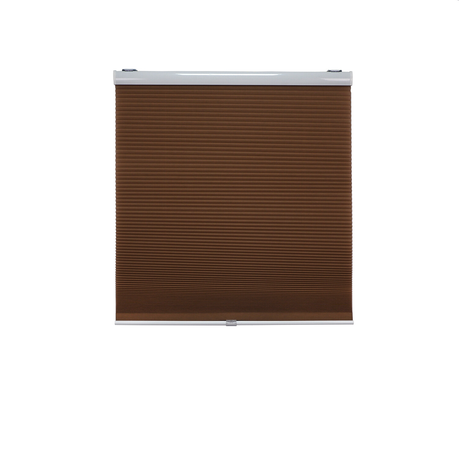 Coffee 44″ W X 72″ H Privacy & Light Filtering Cordless Cellular Shades Window B