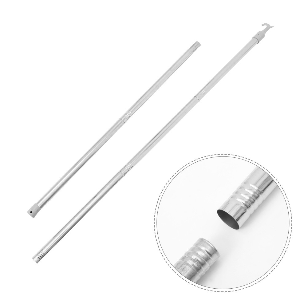 Shade Pole Window Rods for Curtains Adjustable Blind Wand Cordless
