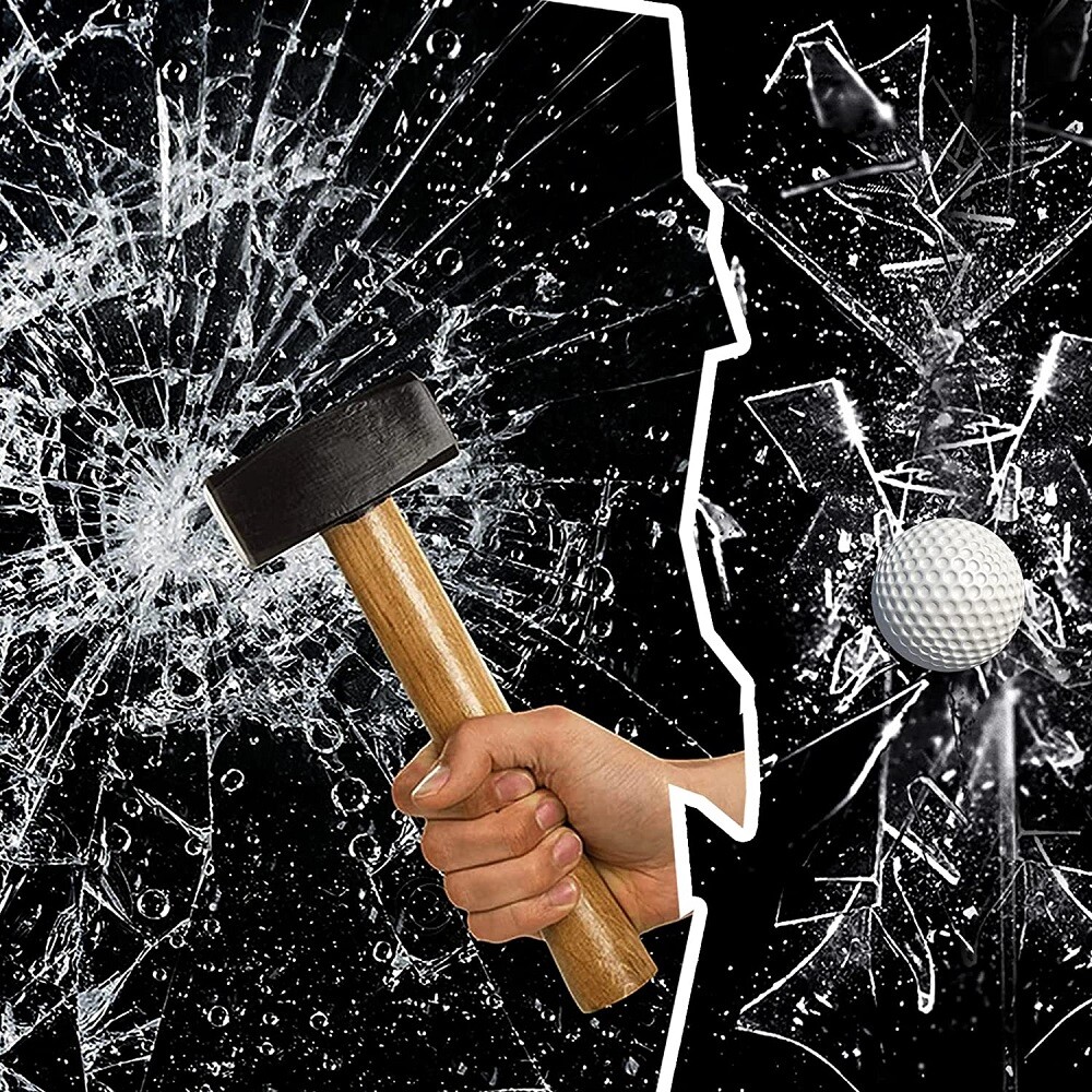 4/8Mil Security Window Film Clear Self-Adhesive Anti Shatter Glass UV Protection