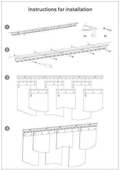6PCS Strip Door Curtain, 84″ Height X 36″ Width, 0.08 Inch Thickness Standard…