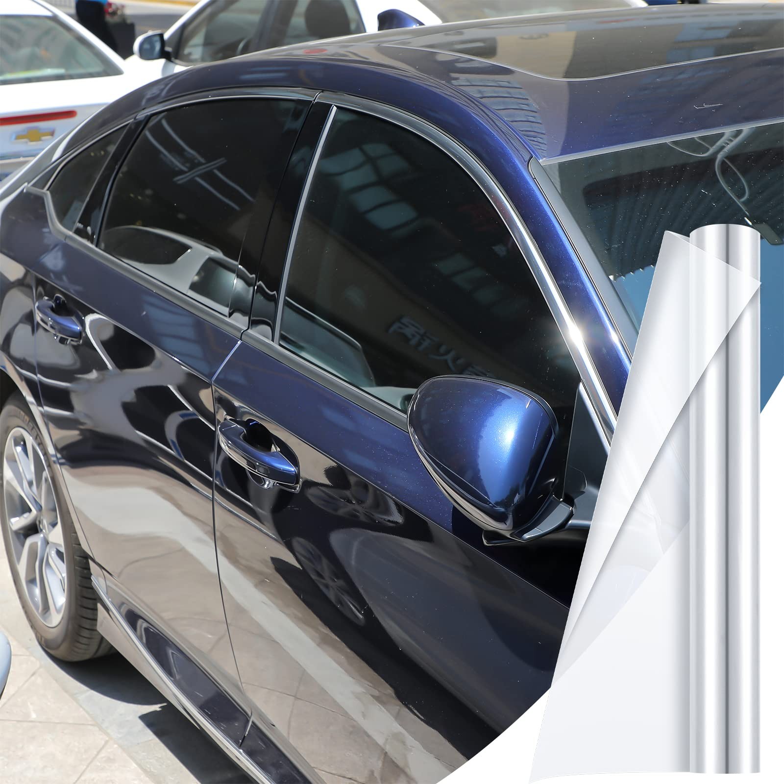 Car Surface Protection Vinyl Film – 12″X120″ Scratch Resistant Clear Wrap
