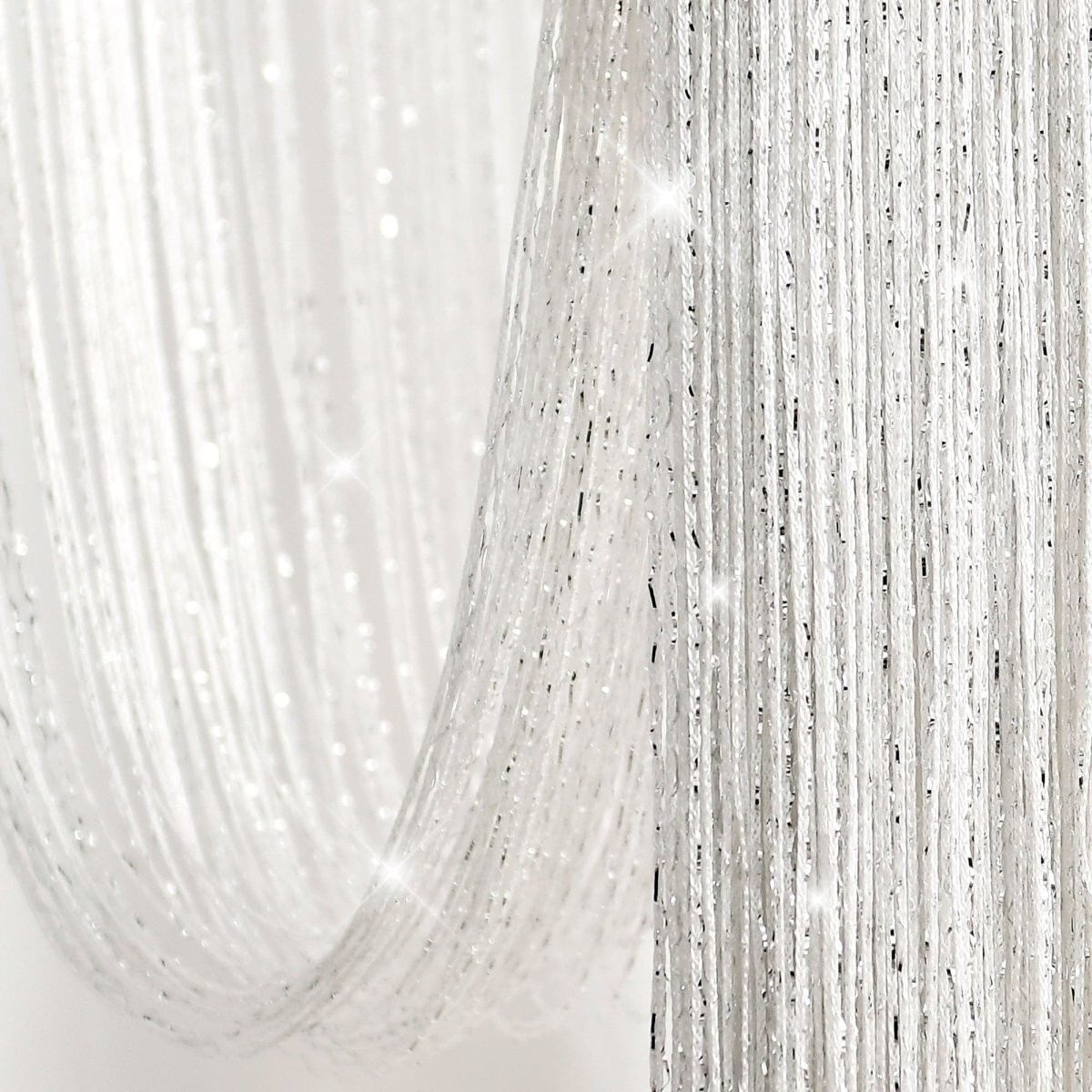 Night Sky String Thread Window Curtain (Single Panel)