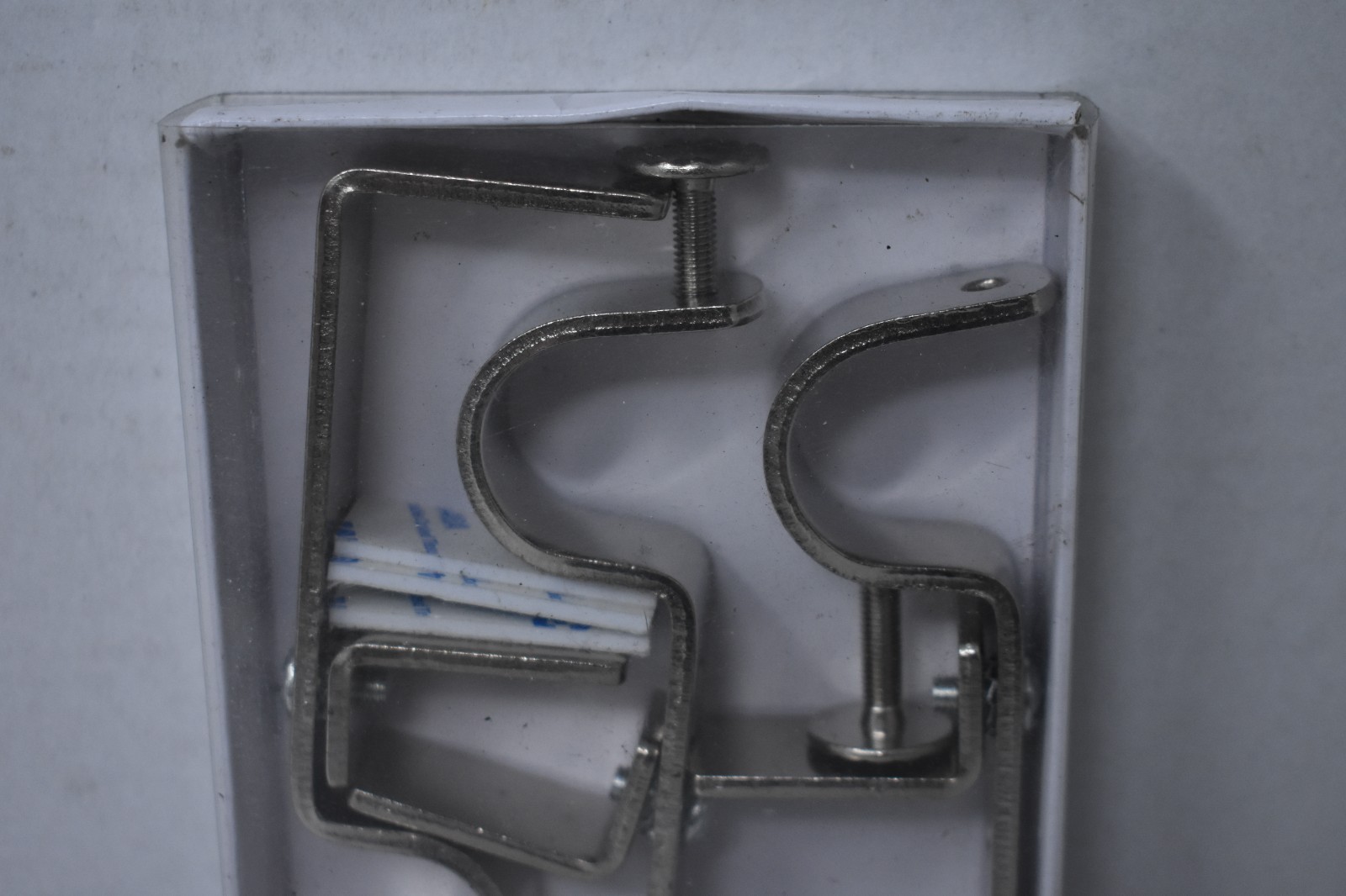 NoNo Bracket Curtain Bracket Attachment For Outside Mount Vertical Blinds Satin