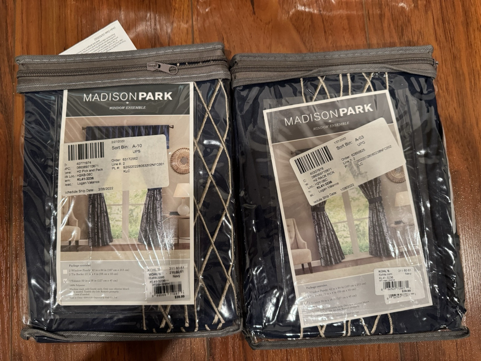Stunning Window Curtains and Valances Set