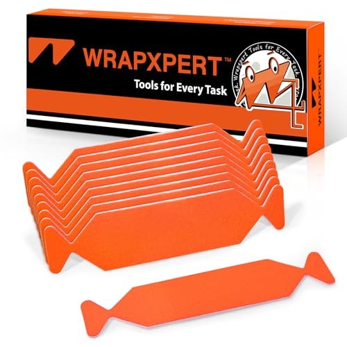 Pre-Cut 10pcs Squeegee Felts,Orange Felt Tape with Adhesive Backing 10 PCS Pro