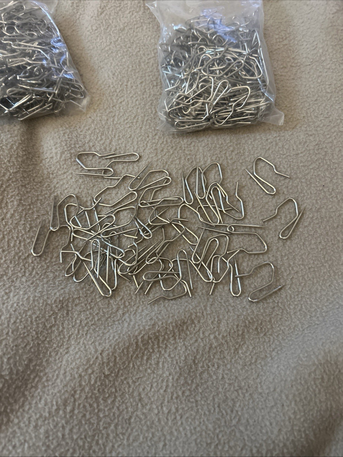 400+ Pcs Metal Curtain Hooks S Shaped Drapery Pins Stainless Steel Curtain Clips