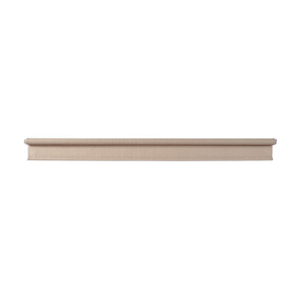 coolaroo – cordless spring operated exterior roller shade – 96 in. w x72 in