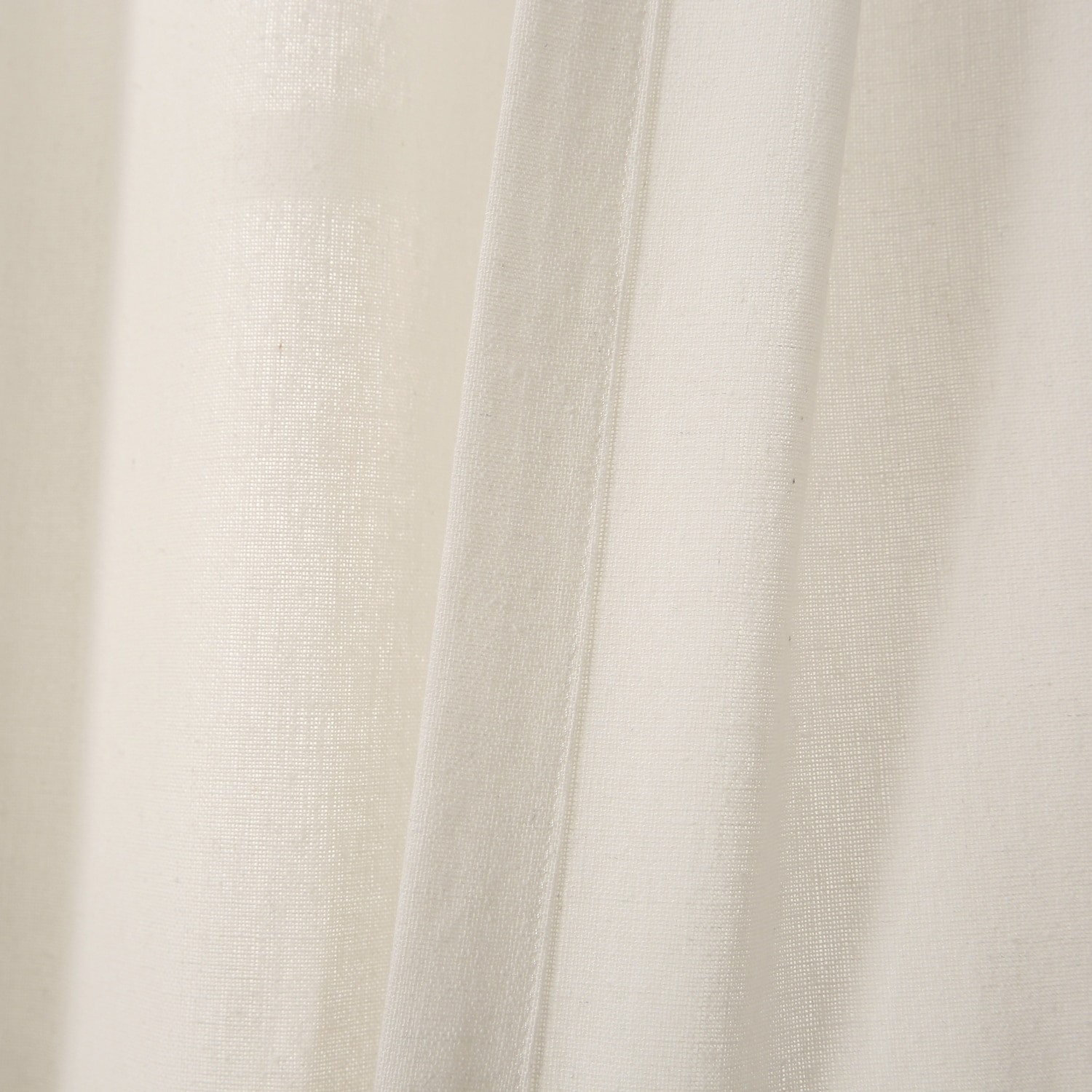 Lush Decor Off White Room Darkening Curtain – 84″ Single Panel Top Tab