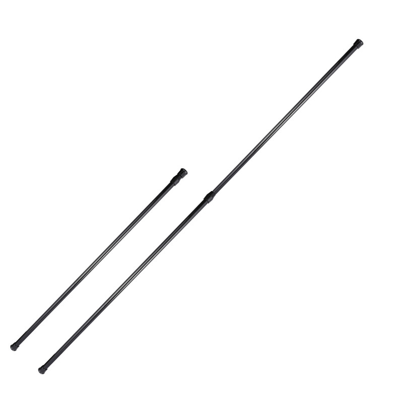 Heavy-Duty 15″-44″ Steel Tension Curtain Rod Spring Load Adjustable Curtain Pole