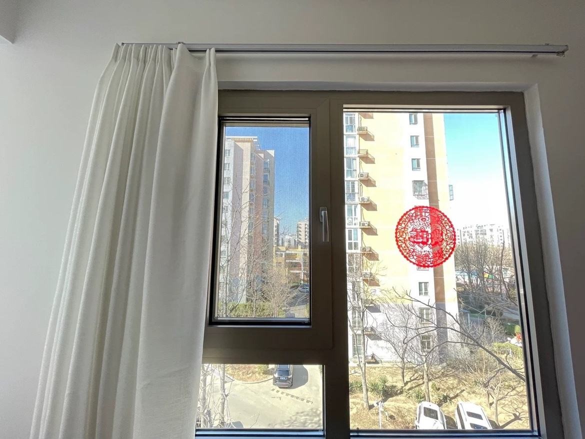 Heavy Duty Curtain Track System – 2M Silent Aluminum Rails Ceiling&Wall Mount