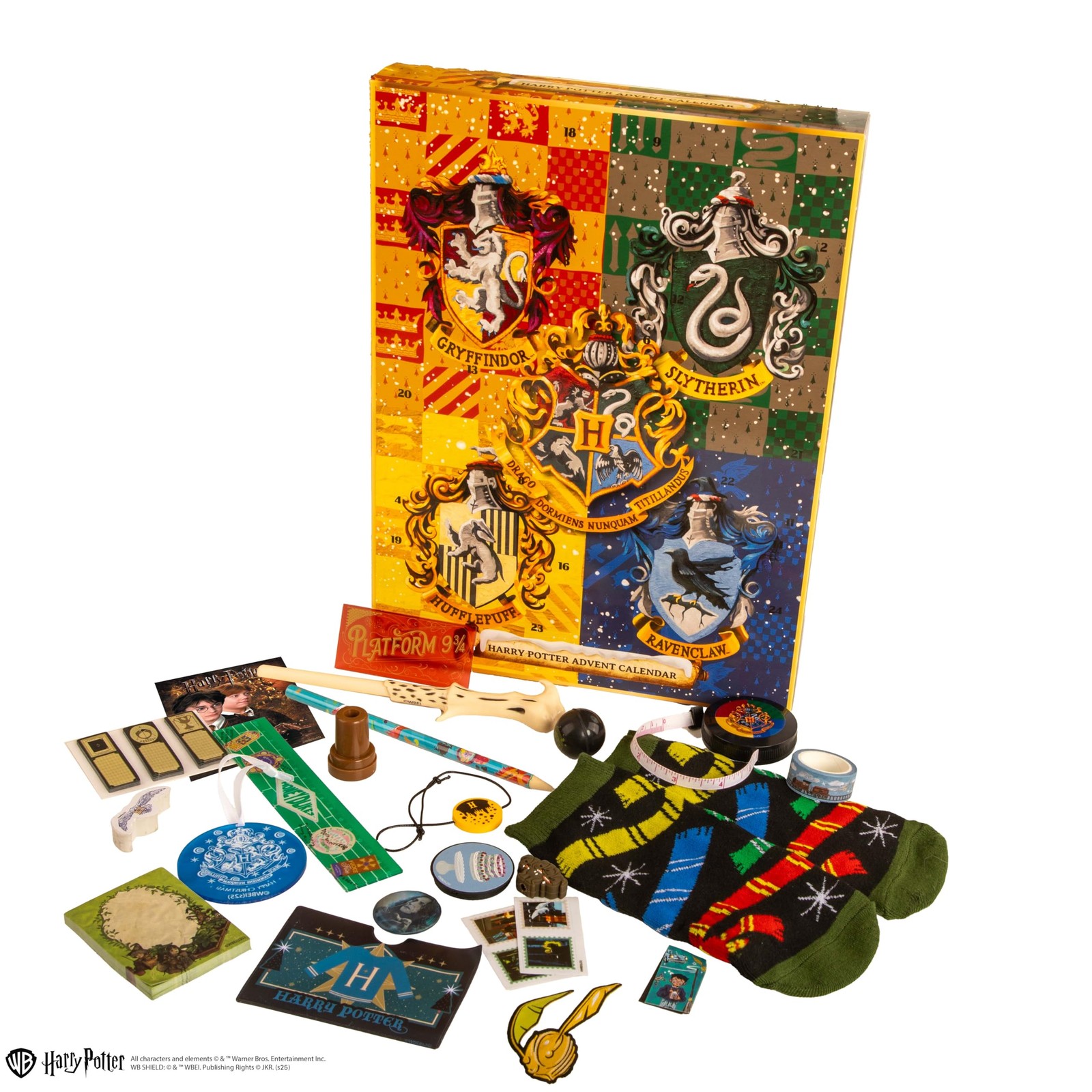 HARRY POTTER – Budget Advent Calendar 2025-24 Magical Wizarding World Gifts & Ac