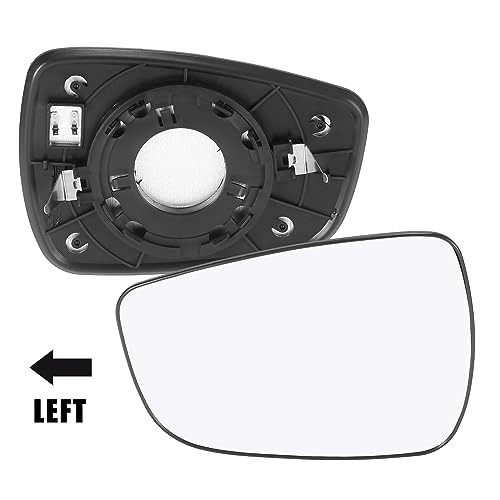 Hyundai Rearview Left Driver Side Heated Mirror Glass W/Backing Plate