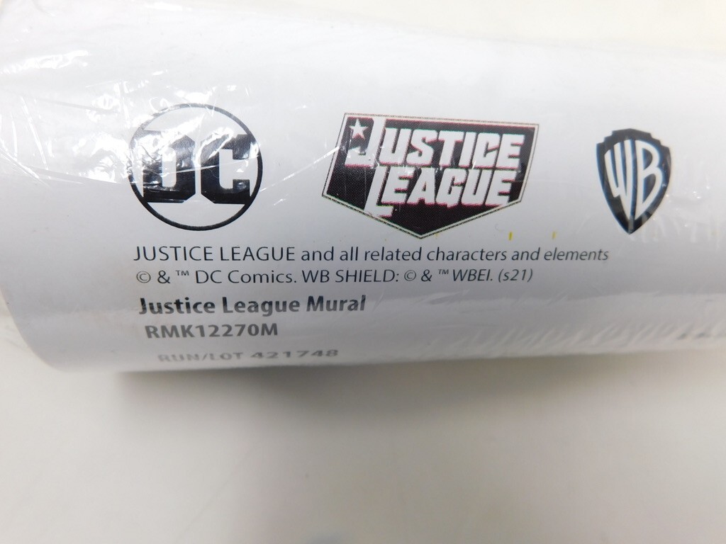 Justice League Wall Mural 8 Panel 12ft x 6ft by ALEX ROSS BRAND NEW