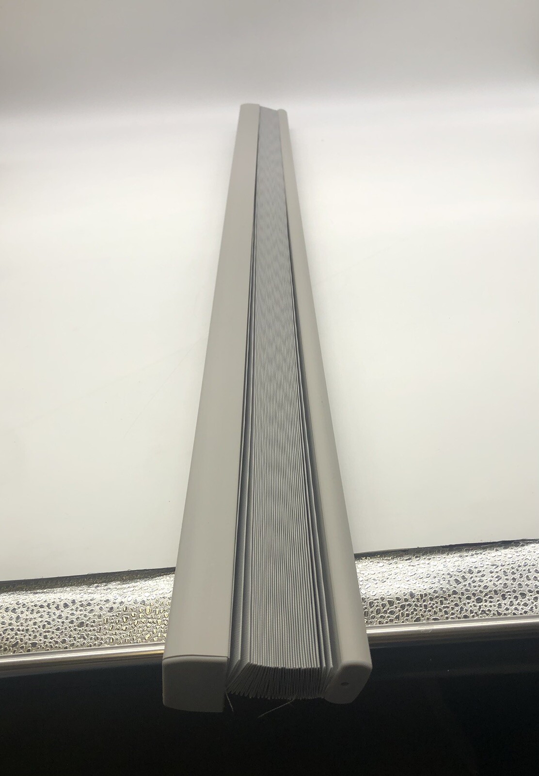 36-In x 48-In Gray Light Filtering Cordless Pleated Cellular shade. Shade Only