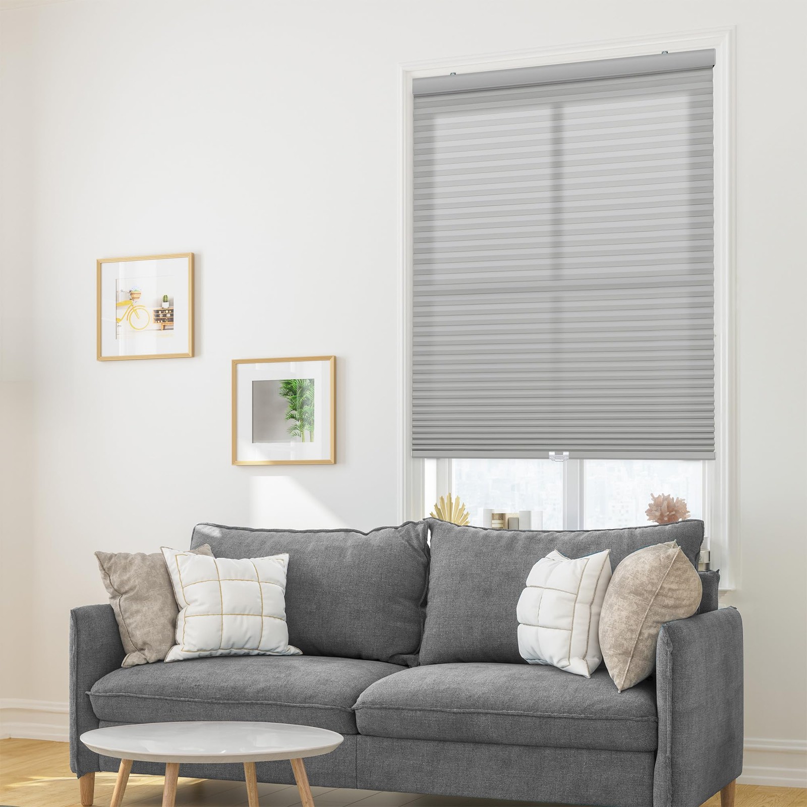 Dez Furnishings Cordless 1 Signature Light Filtering Cellular Shade 20.5 W X 72