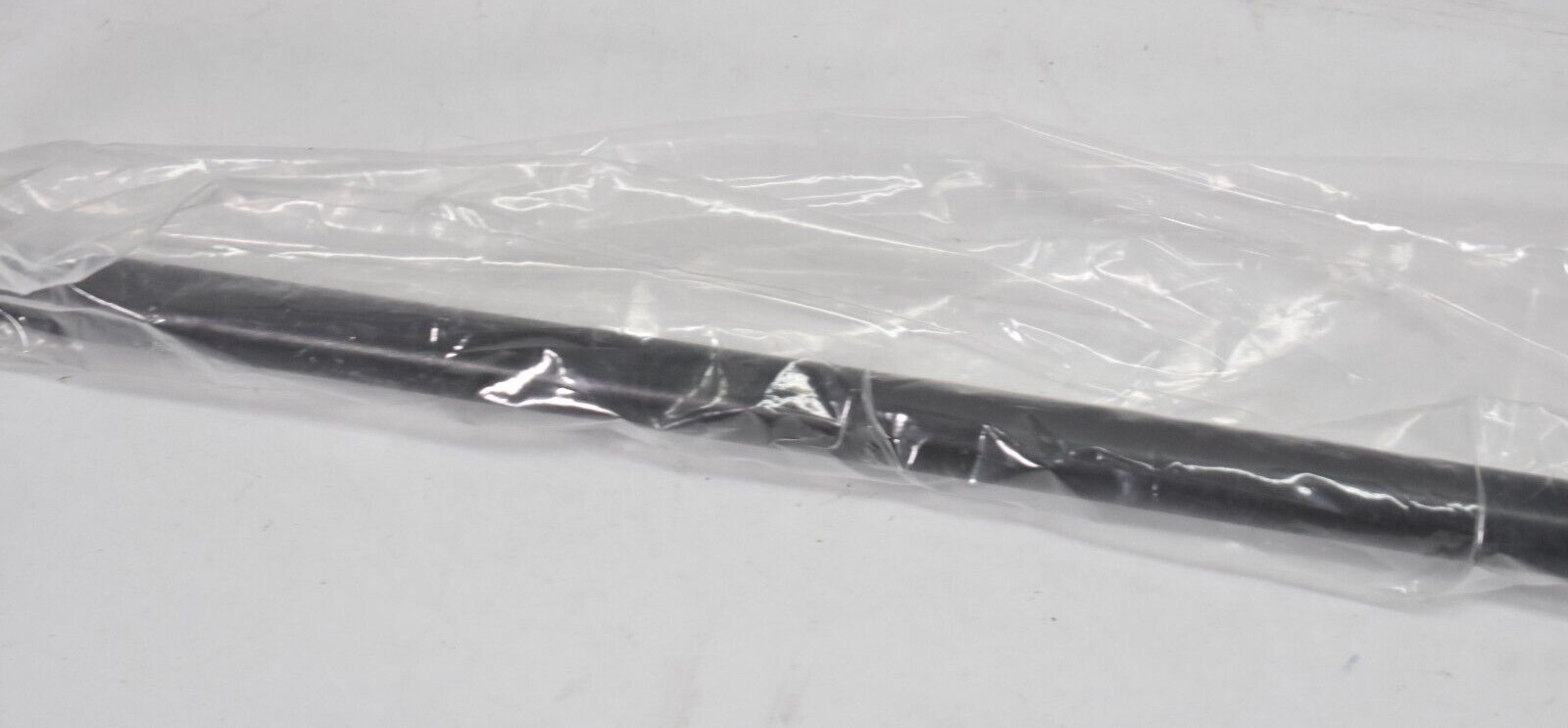 Kenney Complete Drapery Rod Set 5/8″ Dia Matte Black Finish 28″ To 48″