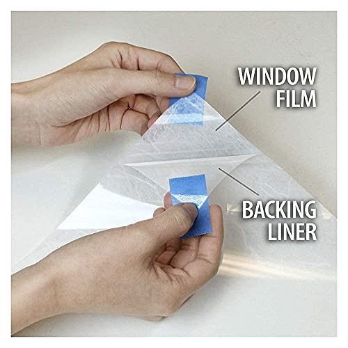 4RP Decorative Window Film Rice Paper White () 24in X 7ft