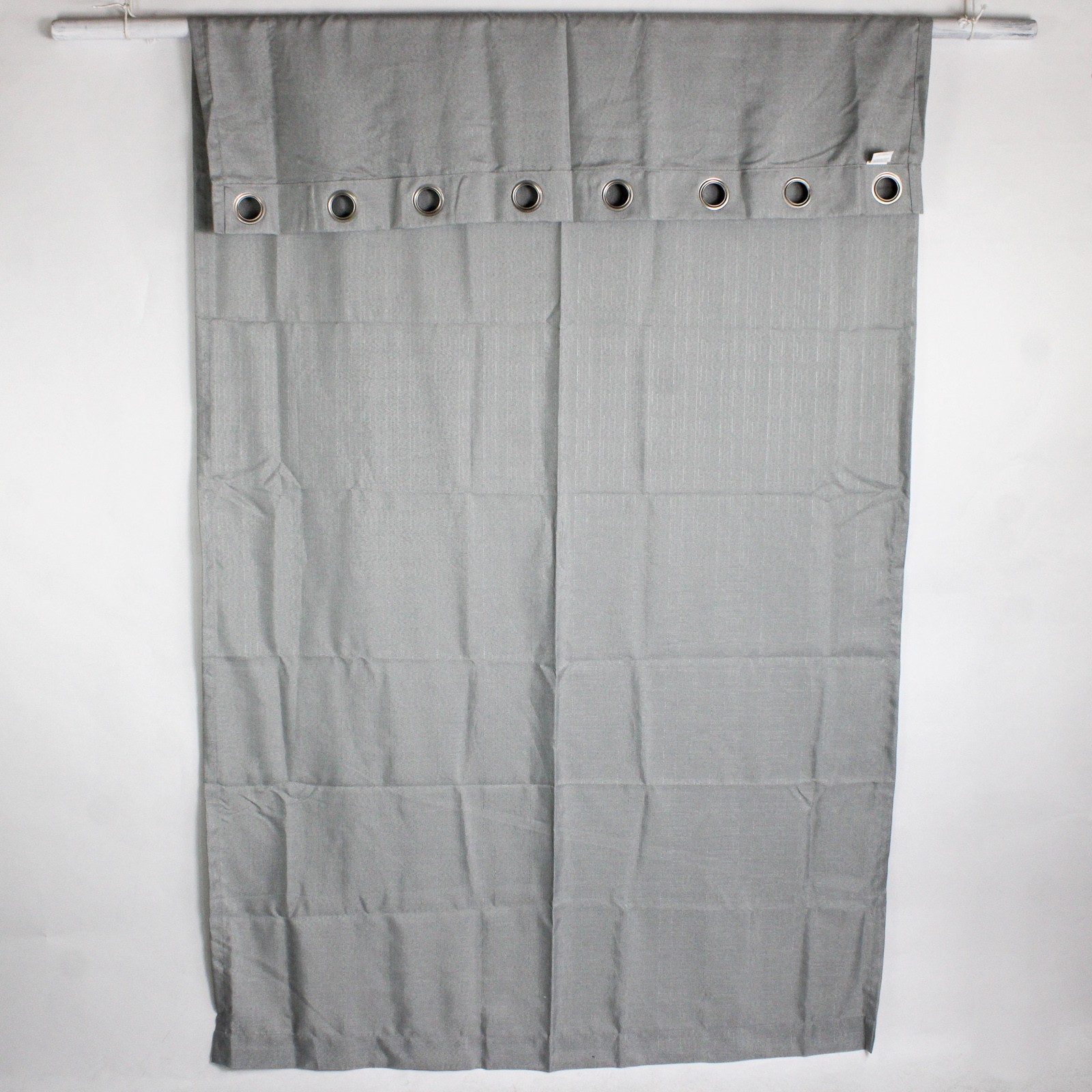 Exclusive Home Loha Dove Gray Grommet Top Curtain Panel 54″ x 96″