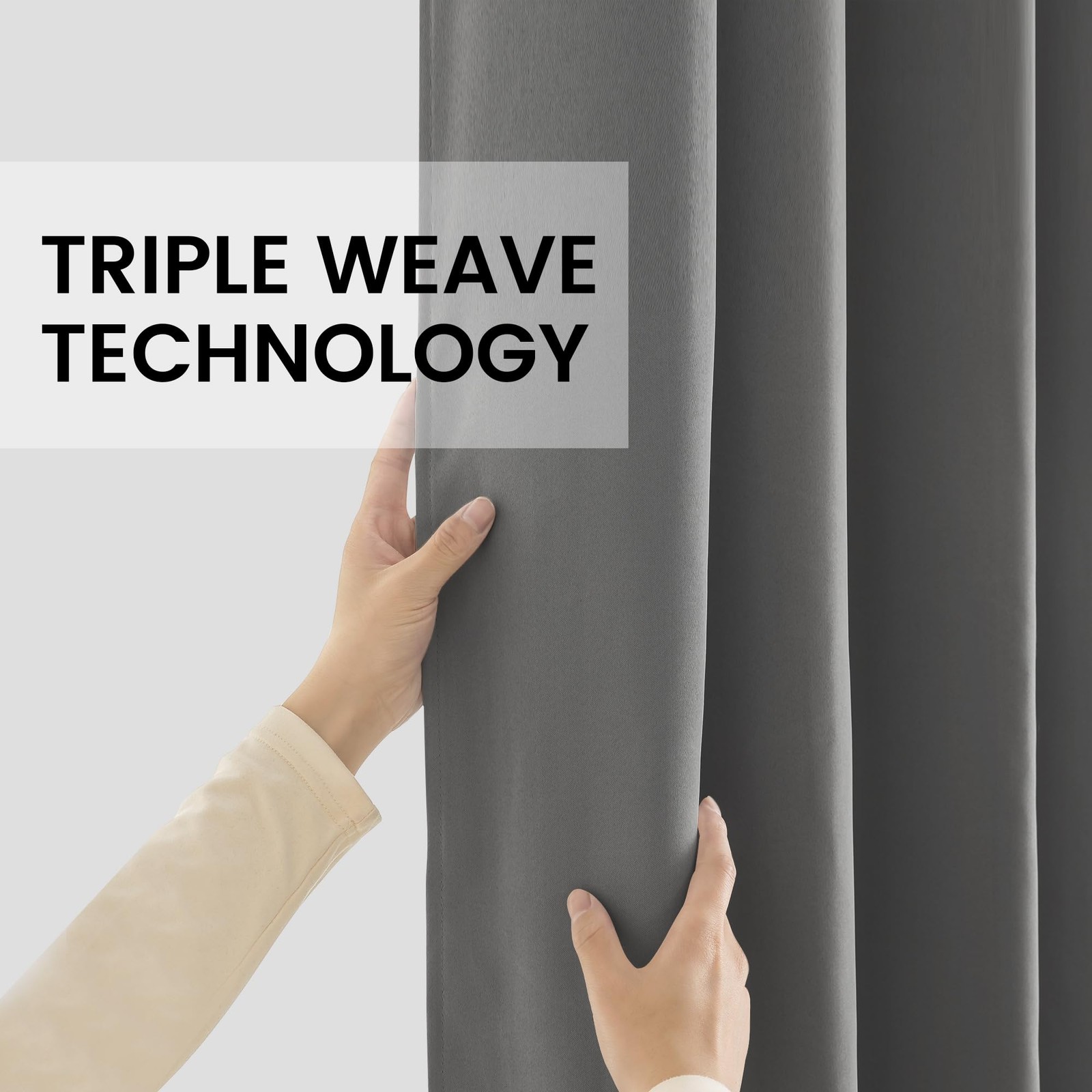 2 Panels Flame Retardant Curtains Meet NFPA701 Test – Flame Resistant Blackou…