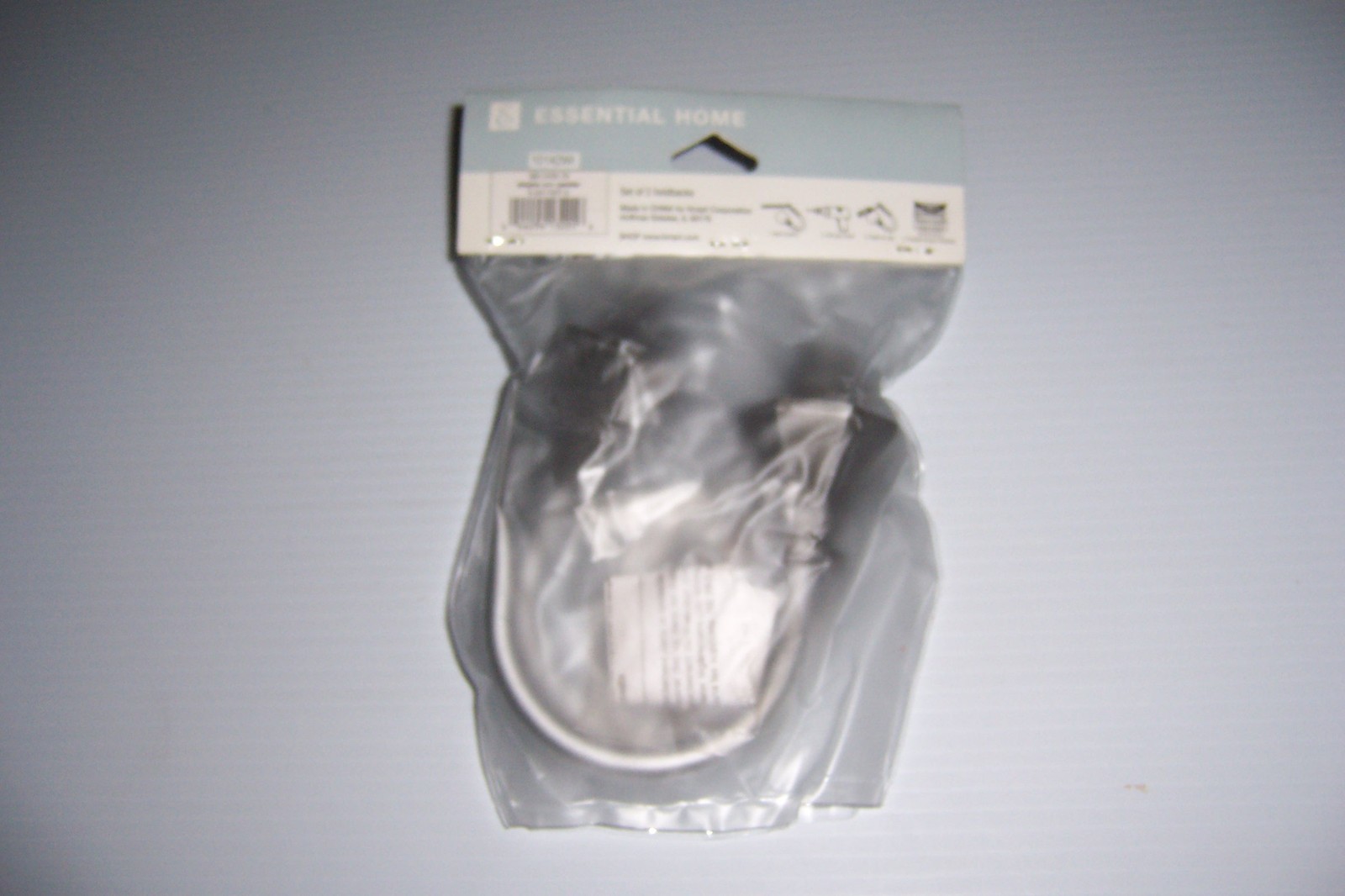 ESSENTIAL HOME SET OF 2 EMPIRE URN PEWTER CURTAIN HOLDBACKS NEW IN PACKAGE!