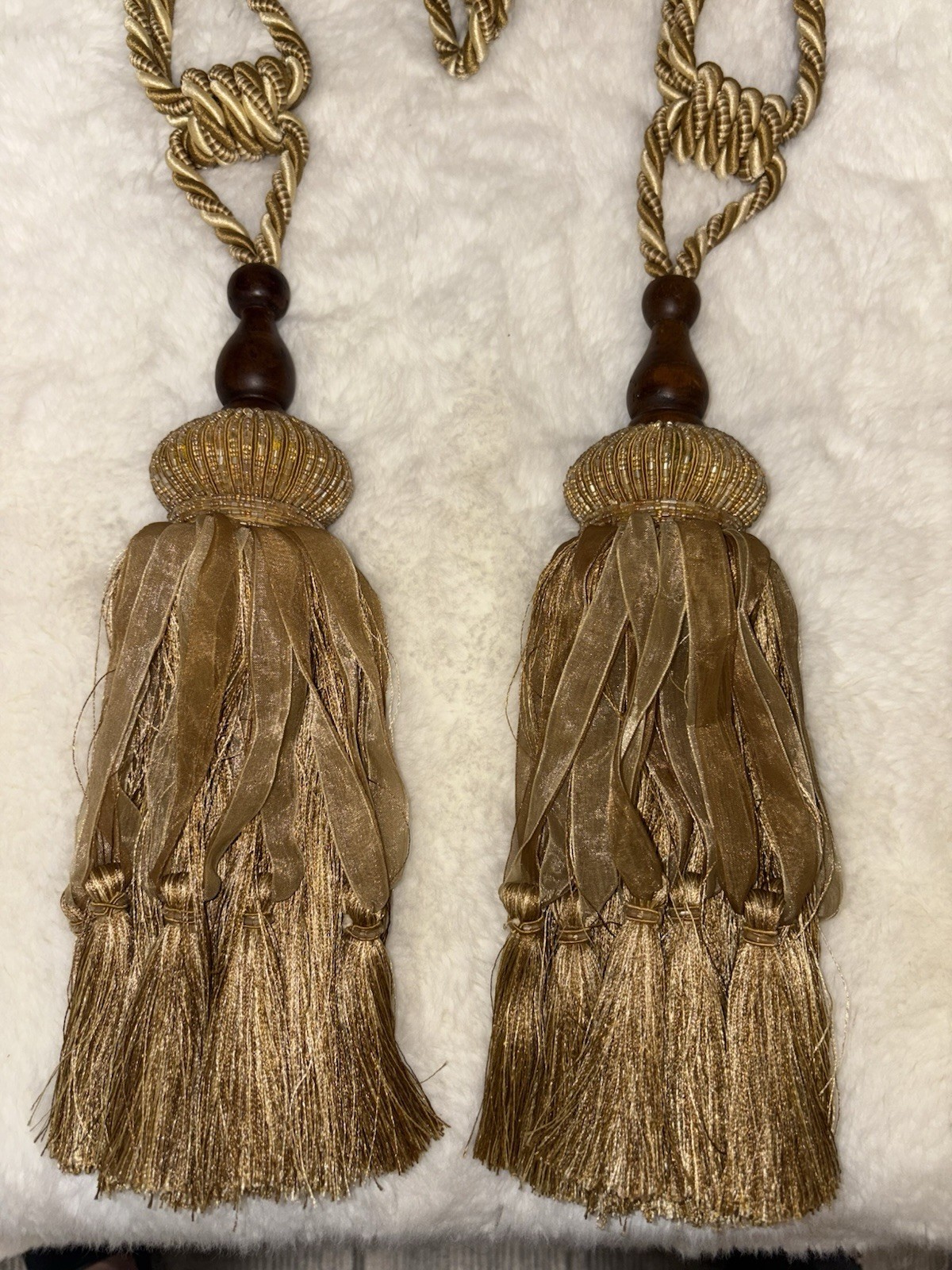 Curtain Drapery Tassel Tiebacks Different Styles & Colors NEW