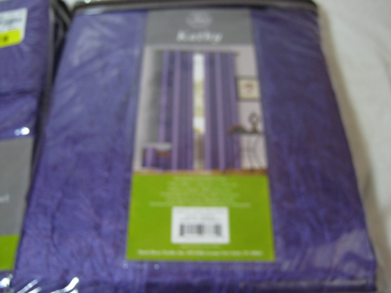 Duck River Textile (2) Kathy Grommet Window Panels – Neon Purple 104×90 NIP
