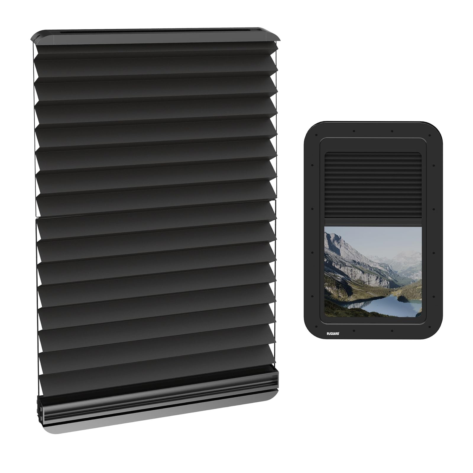 12″ x 21″ RV Window Shade Replacement for Lippert Thin Entry Door