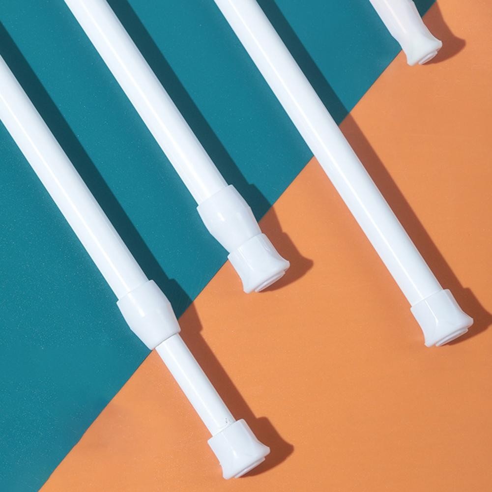 Curtain Rod Curtain Rail Pole Easy-installtion Metal 30-50cm/40-70cm/60-110cm
