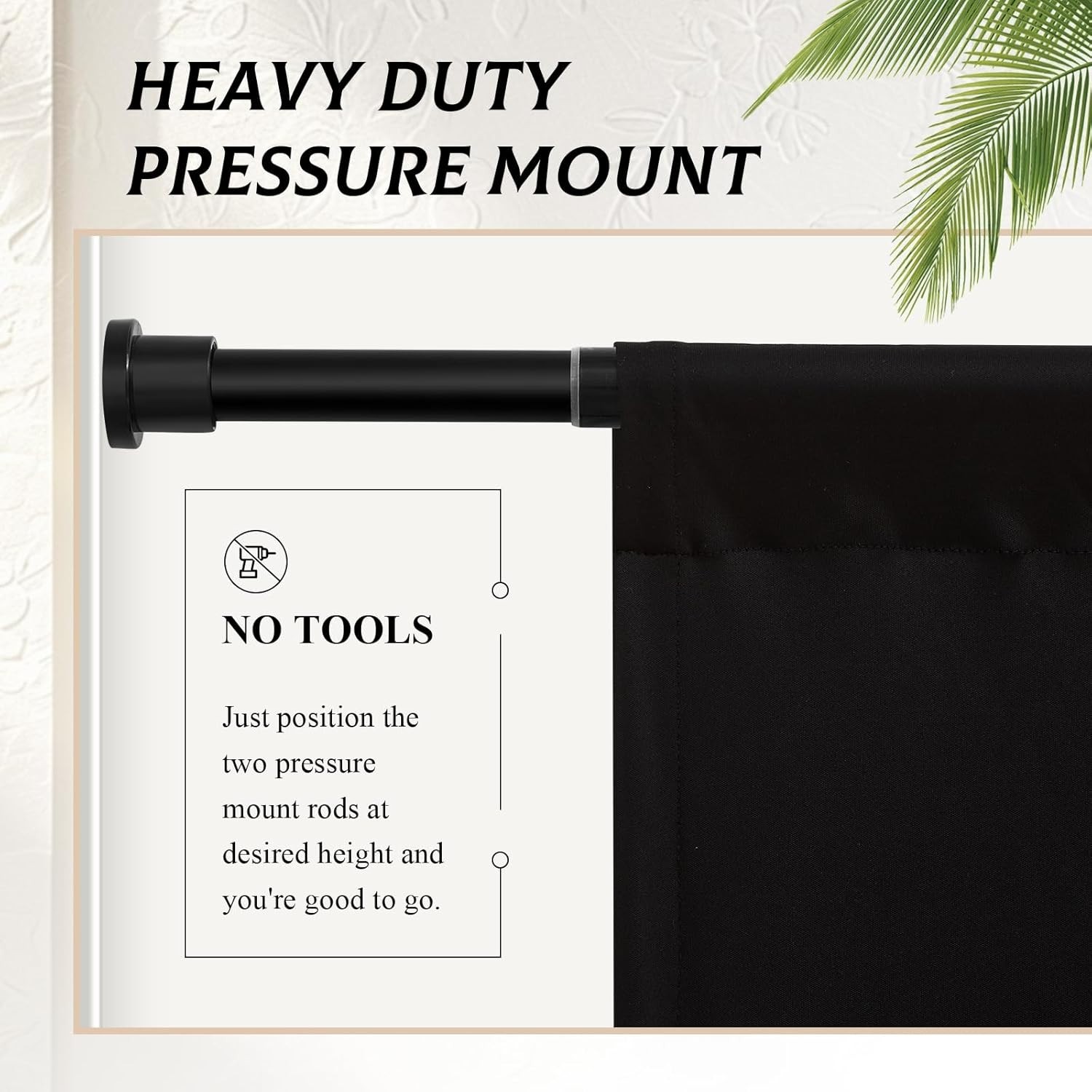 BDSM Glory Hole Kit Portable Design Adjustable for Most Standard Doorways Black