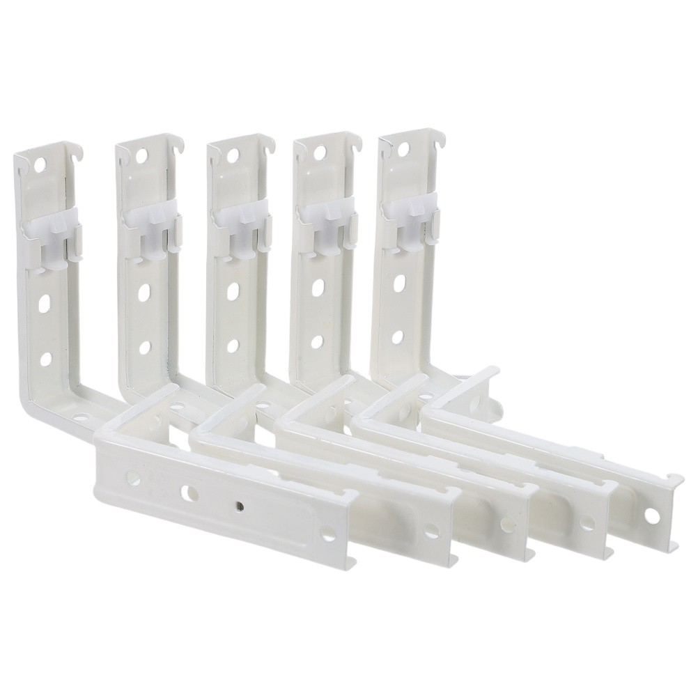 10 Pcs Adjustable Track Bracket Curtain Extension Brackets Bedroom