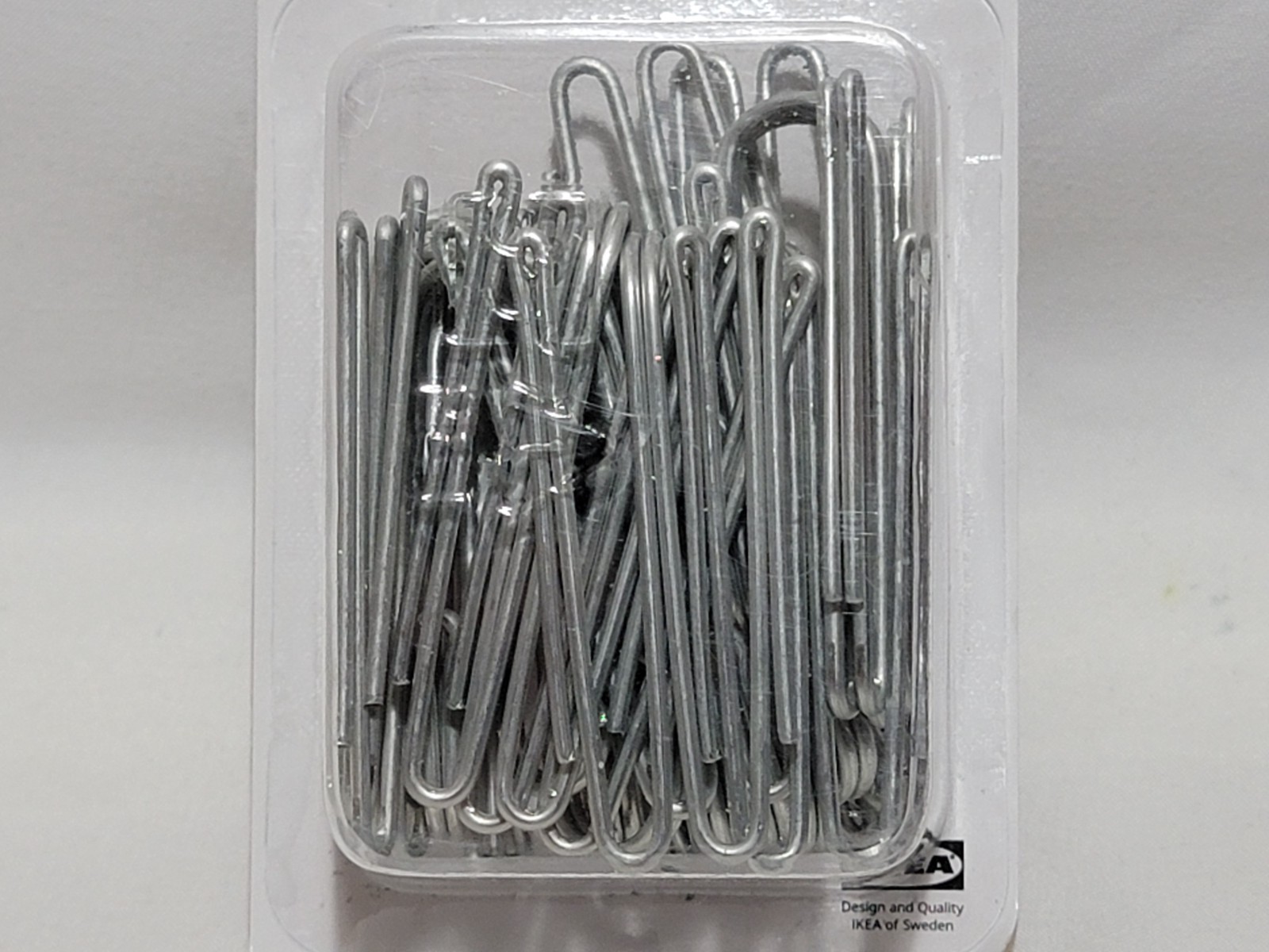 NEW Ikea Riktig Curtain Hooks – 2 Packs of 20 (40 Hooks Total) SEALED 402.122.03