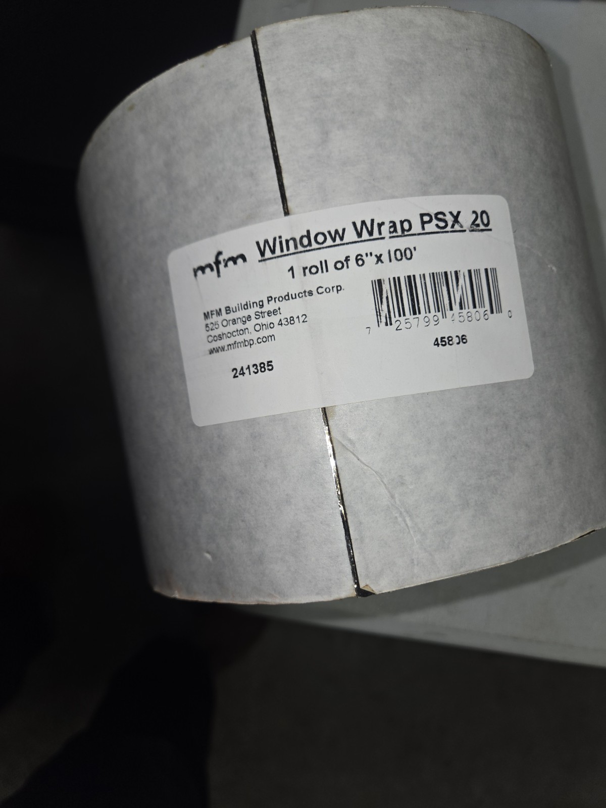 Window Wrap Psx20 6in X 100 Ft Roll