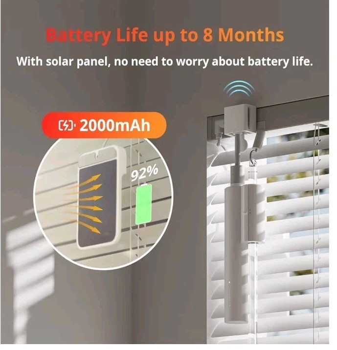 SwitchBot Blind Tilt Smart Opener Solar Panel Bluetooth For Smart Home SEALED