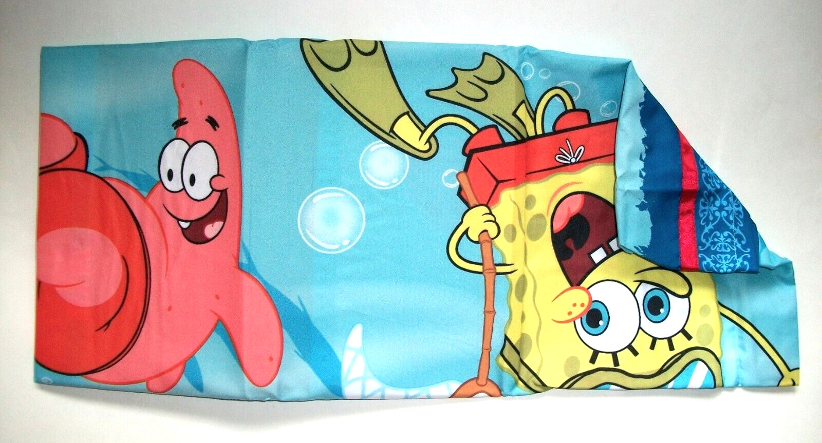 Nickelodeon SpongeBob SquarePants Window Valance Blue 50x17in. New