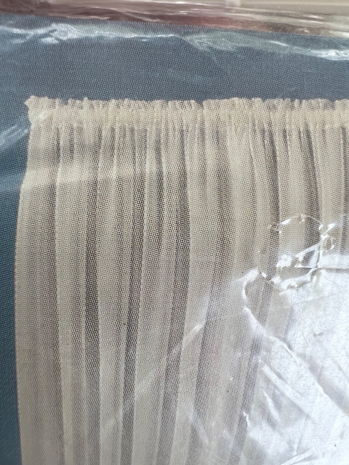 Window Pride ‘Regina” Sheer Curtain Panel “Eggshell” Rod-Pocket 60″ x 63″