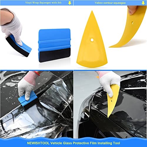Window Tint Application Kit Car Tint Installation Tools with Spray Bottle PPF