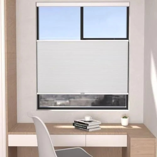 Top Down Bottom Up（TDBU Cellular Shades, 1.5 inch 40″W x 72″H White