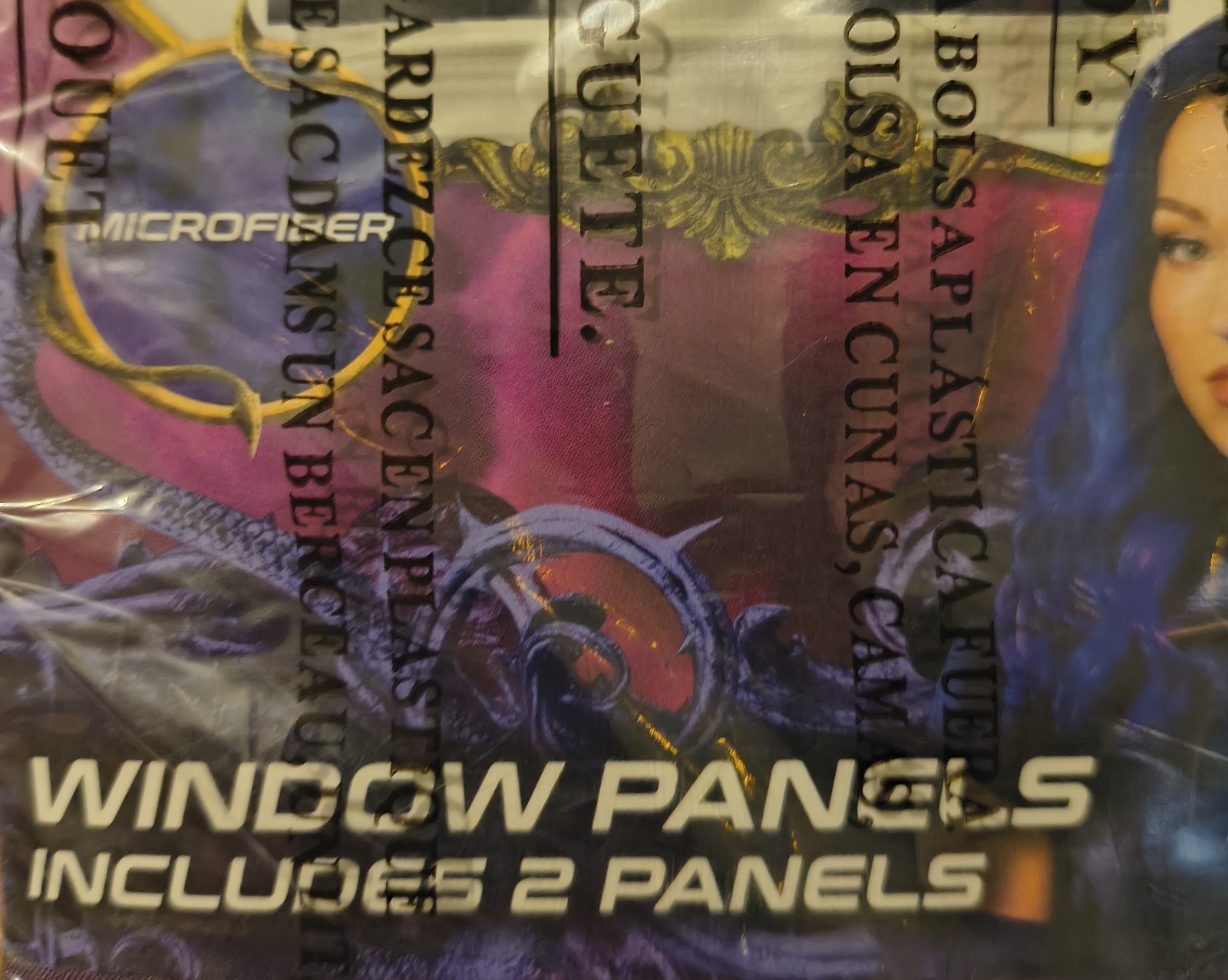 Disney Descendants 3 Too Bad Window Curtain Panels Drapes Set Of 2 Per Box