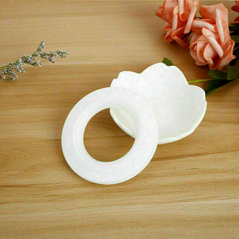 1-40 Pcs Curtain Eyelet Ring Snap For Blinds Drapery Circle Slide Clip Grommet