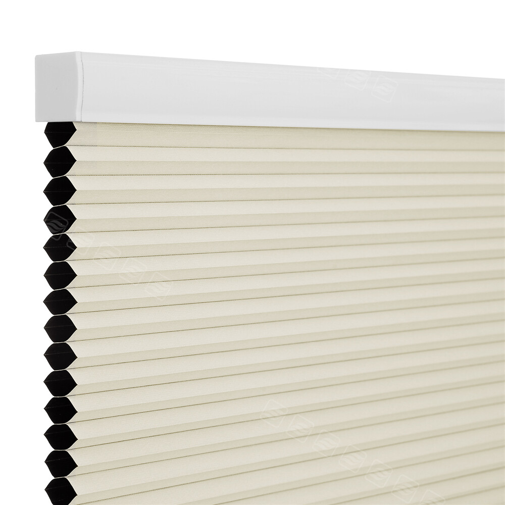 CUSTOM SIZE Cordless 1inch Blackout Window Shades Cellular Shades