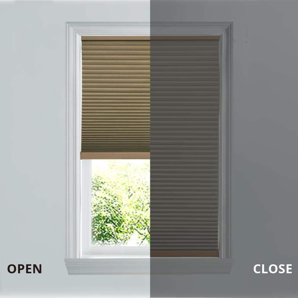 Home Decorators Mocha Cordless Blackout Cellular Shades – 27 in. W x 48 in. L