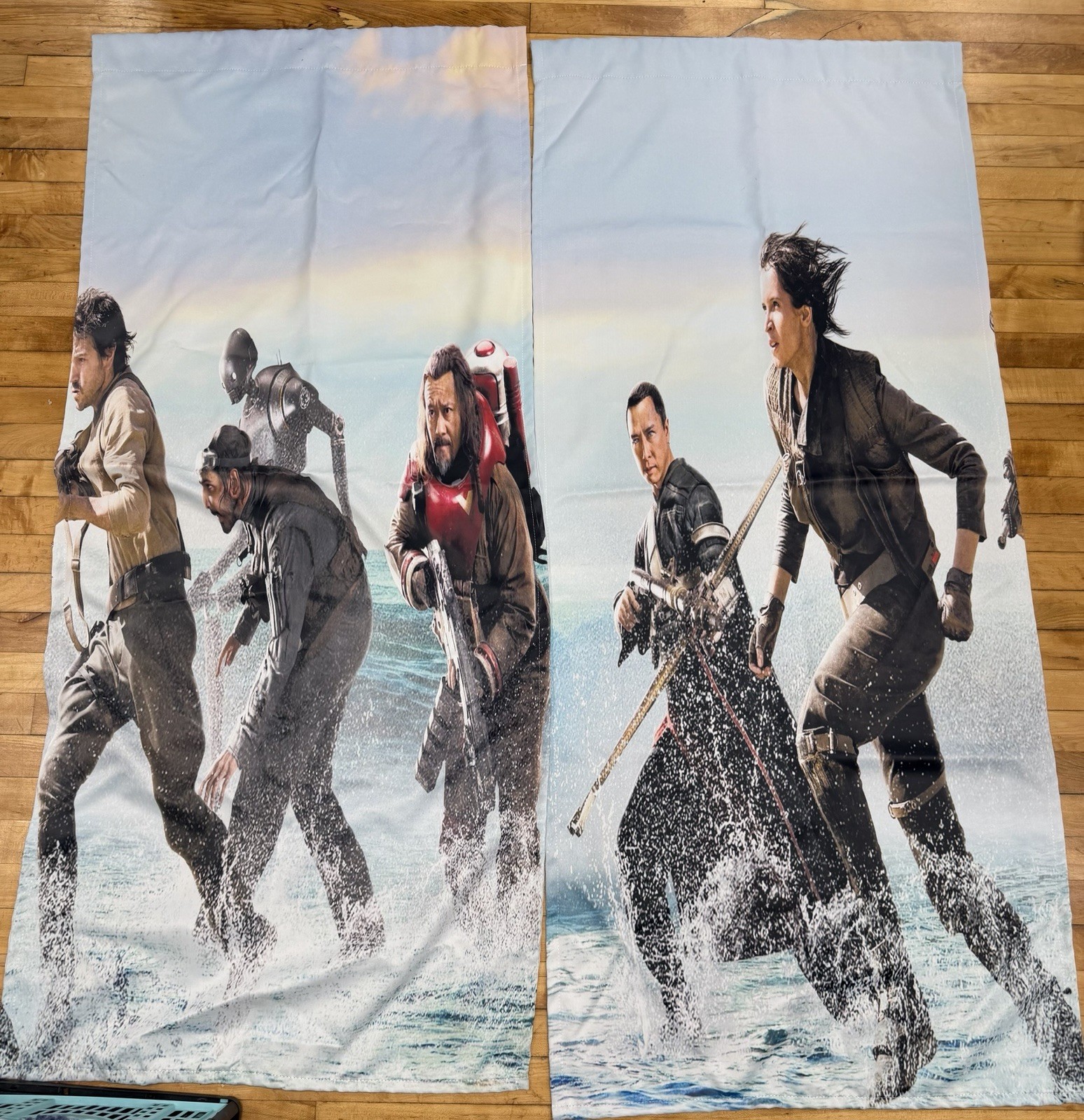 Star Wars Rogue One Curtains 2 Panel, 63 Inch, New Without Tags