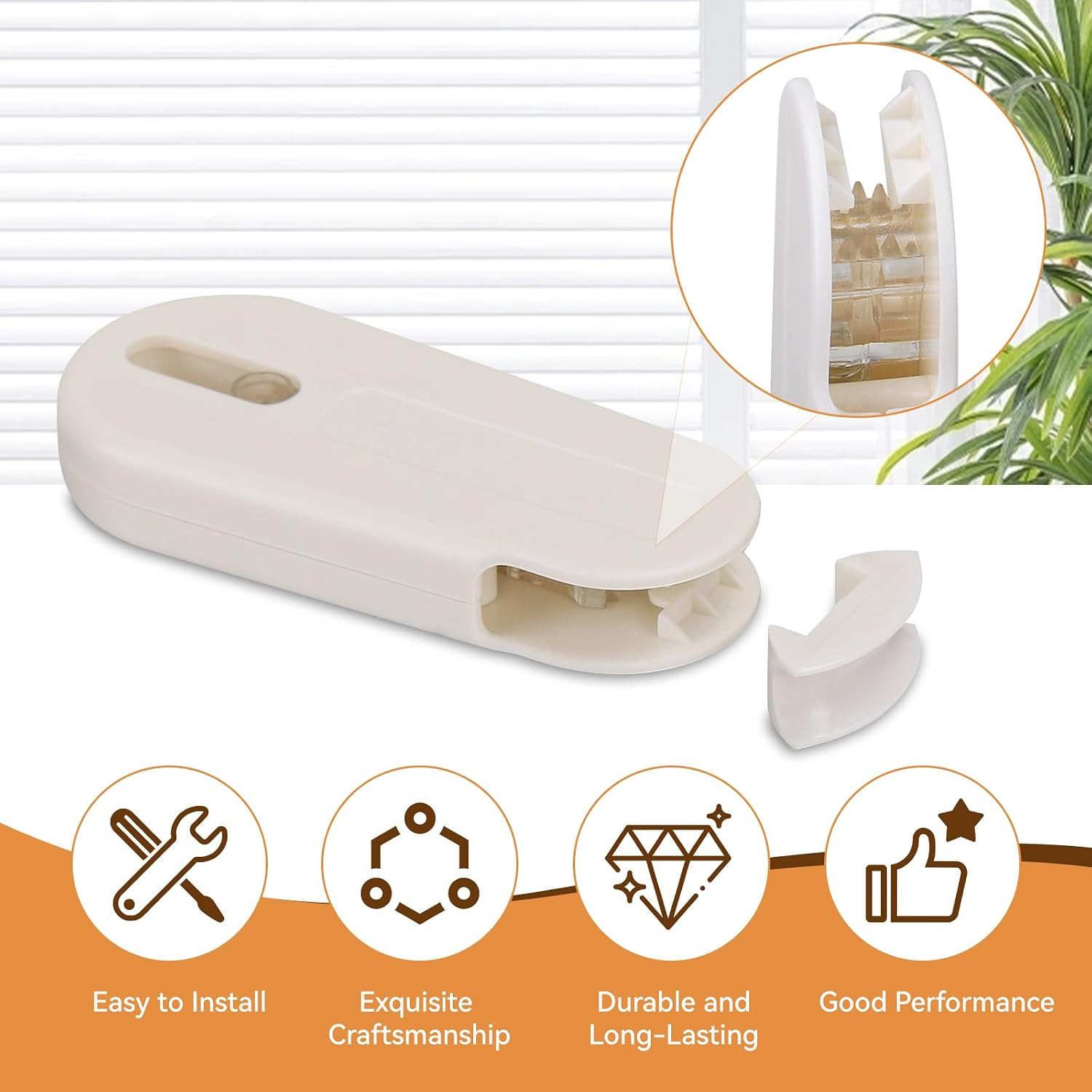 2 Sets Universal Shade Blind Cord Tension Device for Window Blinds,Fit for Hunte